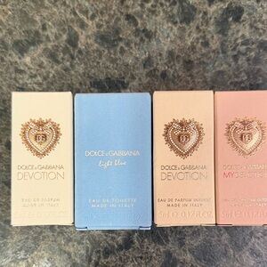 Dolce & Gabbana Devotion and Light Blue Mini Perfume Set